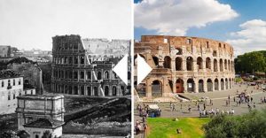 15  достопримечательностей  мира 175 лет назад и сейчас