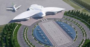Новый аэропорт в столице Туркменистана просто поражает своей красотой! Настоящий дворец!